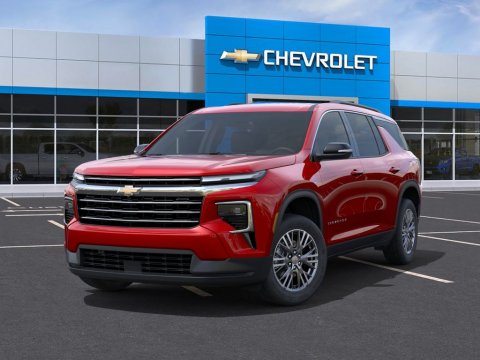 New Radiant Red Tintcoat 2027 Chevrolet Traverse LT FWD - photo 6 - Stock #270029