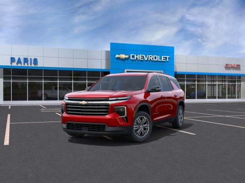 New Radiant Red Tintcoat 2027 Chevrolet Traverse LT FWD - photo 8 - Stock #270029