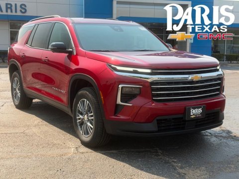 Radiant Red Tintcoat 2027 Chevrolet Traverse LT FWD for sale in Paris, TX - Stock #270029