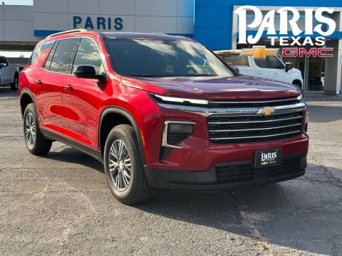  New 2026 Chevrolet Traverse LT Stock#260384 Radiant Red 