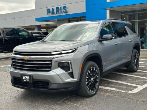 New Sterling Gray Metallic 2026 Chevrolet Traverse LT FWD - photo 3 - Stock #260787