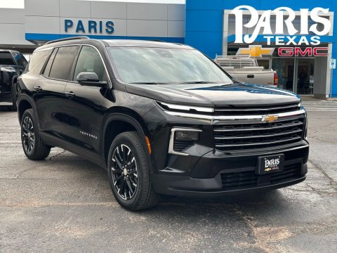 Black Metallic 2026 Chevrolet Traverse LT FWD for sale in Paris, TX - Stock #260810