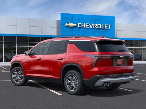 New Radiant Red Tintcoat 2027 Chevrolet Traverse LT FWD - photo 3 - Stock #270024