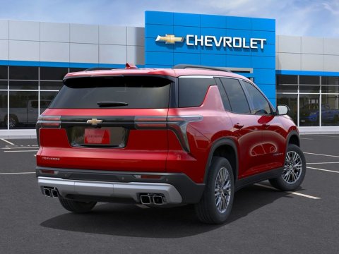 New Radiant Red Tintcoat 2027 Chevrolet Traverse LT FWD - photo 4 - Stock #270024