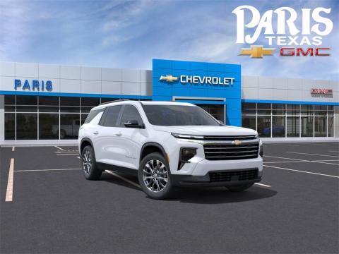  New 2026 Chevrolet Traverse LT Stock#260307 Summit White FWD 