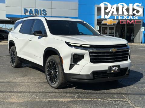  New 2026 Chevrolet Traverse LT Stock#260307 Summit White FWD 