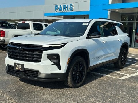 New Polar White Tricoat 2026 Chevrolet Traverse LT FWD - photo 3 - Stock #261128