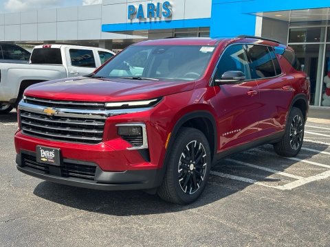 New Radiant Red Tintcoat 2026 Chevrolet Traverse LT FWD - photo 3 - Stock #261161