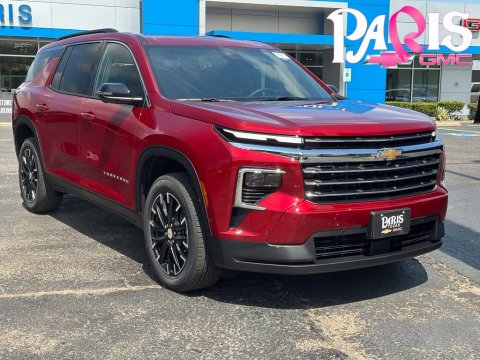 Radiant Red Tintcoat 2026 Chevrolet Traverse LT FWD for sale in Paris, TX - Stock #261161
