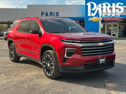  New 2026 Chevrolet Traverse LT Stock#260152 Radiant Red 