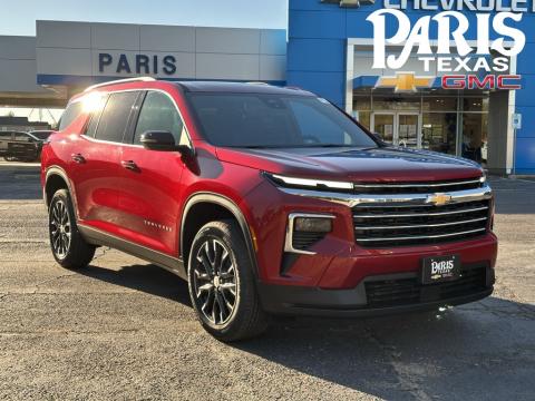  New 2026 Chevrolet Traverse LT Stock#260343 Radiant Red 