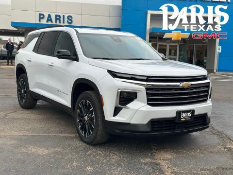 Polar White Tricoat 2026 Chevrolet Traverse LT FWD for sale in Paris, TX - Stock #260782