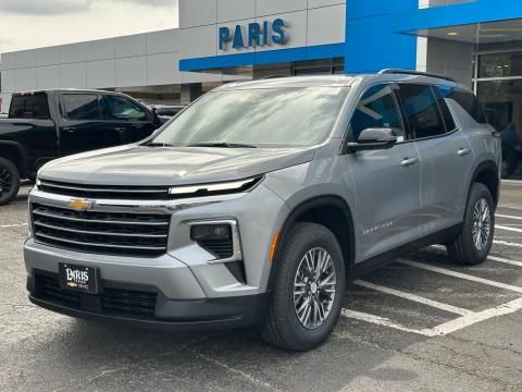 New Sterling Gray Metallic 2026 Chevrolet Traverse LT FWD - photo 3 - Stock #260807