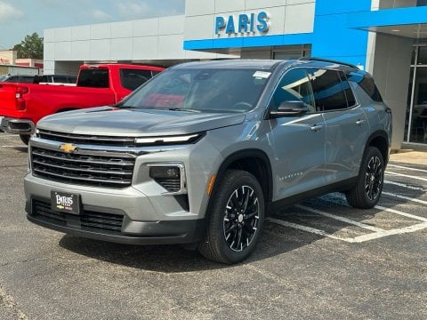 New Sterling Gray Metallic 2026 Chevrolet Traverse LT FWD - photo 3 - Stock #261099