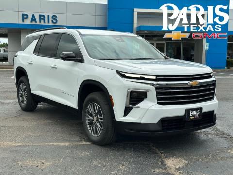 Summit White 2026 Chevrolet Traverse LT FWD for sale in Paris, TX - Stock #260855