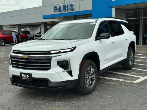New Summit White 2026 Chevrolet Traverse LT FWD - photo 3 - Stock #260855