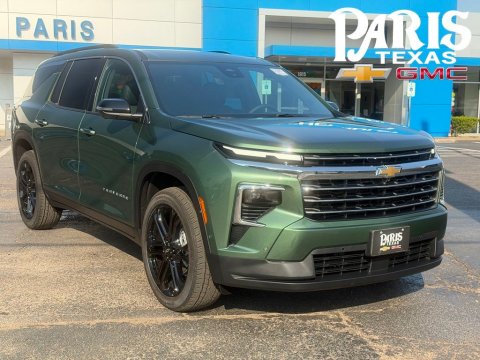Green Metallic 2027 Chevrolet Traverse LT FWD for sale in Paris, TX - Stock #270032