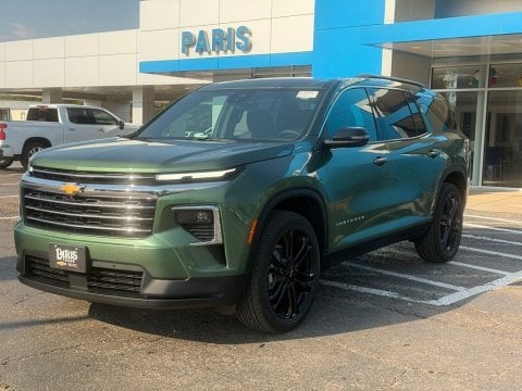 New Trillium Green Metallic 2027 Chevrolet Traverse LT FWD - photo 3 - Stock #270032