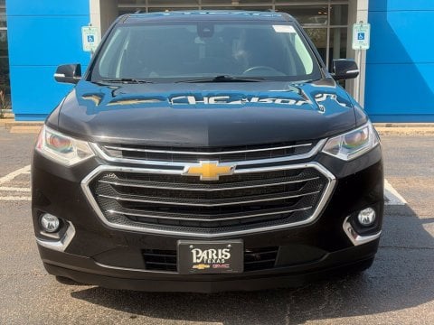 Pre-Owned Mosaic Black Metallic 2021 Chevrolet Traverse LT FWD - photo 2 - Stock #261320A