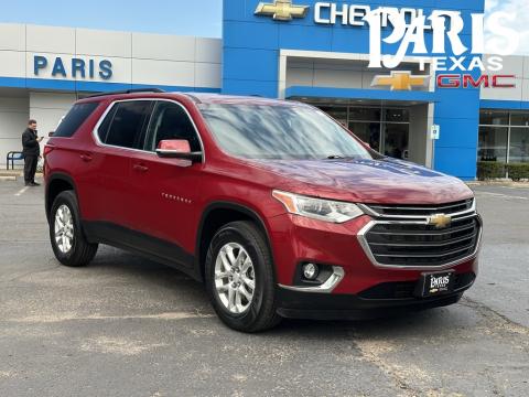  Pre-Owned 2021 Chevrolet Traverse LT Stock#260184A Cajun Red 