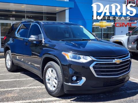  Pre-Owned 2021 Chevrolet Traverse LT Stock#250524B Mosaic Black 