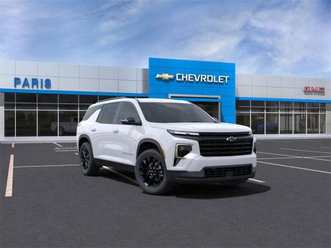  New 2025 Chevrolet Traverse LT Stock#250824 Summit White FWD 