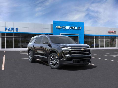  New 2025 Chevrolet Traverse LT Stock#250744 Mosaic Black 