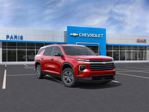  New 2025 Chevrolet Traverse LT Stock#250871 Radiant Red 