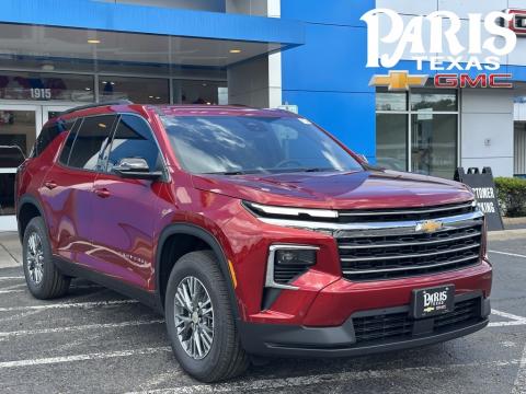  New 2025 Chevrolet Traverse LT Stock#250894 Radiant Red 