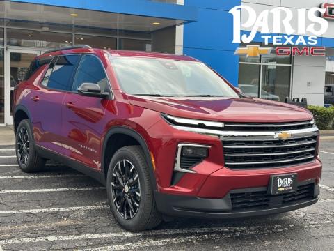  New 2025 Chevrolet Traverse LT Stock#250768 Radiant Red 