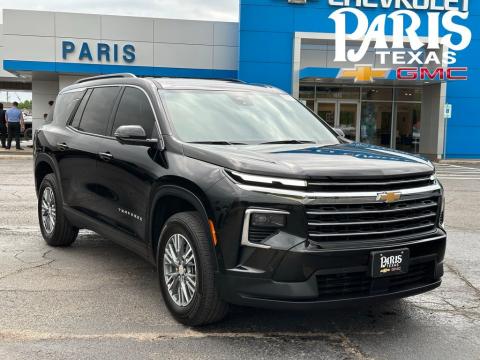 Black Metallic 2025 Chevrolet Traverse LT FWD for sale in Paris, TX - Stock #260839A