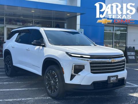  New 2025 Chevrolet Traverse LT Stock#250840 Summit White FWD 