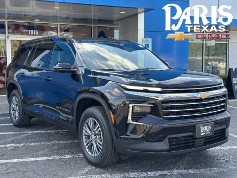  New 2025 Chevrolet Traverse LT Stock#250892 Mosaic Black 