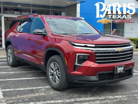  New 2025 Chevrolet Traverse LT Stock#250915 Radiant Red 