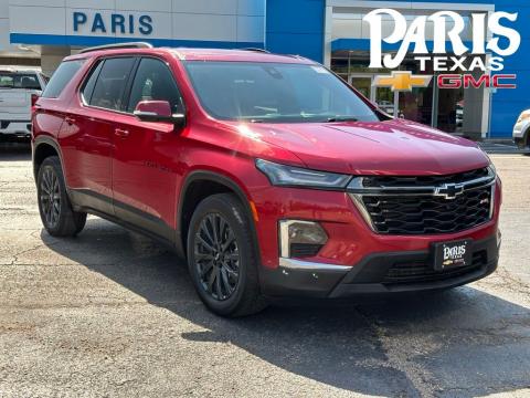 Radiant Red Tintcoat 2023 Chevrolet Traverse RS FWD for sale in Paris, TX - Stock #260758A