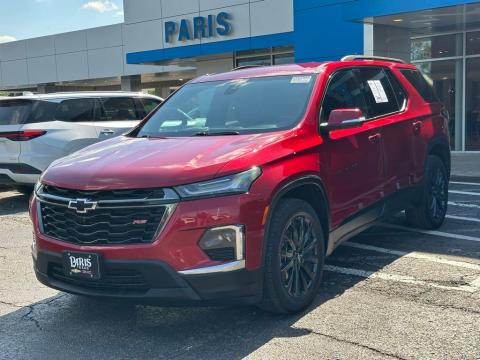 Pre-Owned Radiant Red Tintcoat 2023 Chevrolet Traverse RS FWD - photo 3 - Stock #260758A
