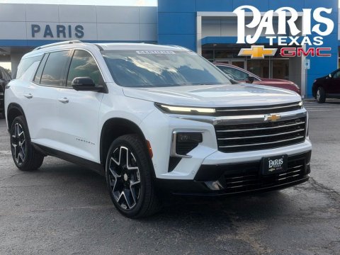 Iridescent Pearl Tricoat 2025 Chevrolet Traverse High Country FWD for sale in Paris, TX - Stock #261264A