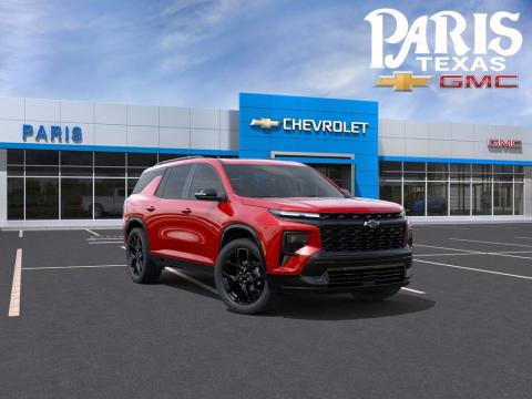 Radiant Red Tintcoat 2026 Chevrolet Traverse RS FWD for sale in Paris, TX - Stock #261093