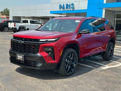 New Radiant Red Tintcoat 2026 Chevrolet Traverse RS FWD - photo 3 - Stock #261093