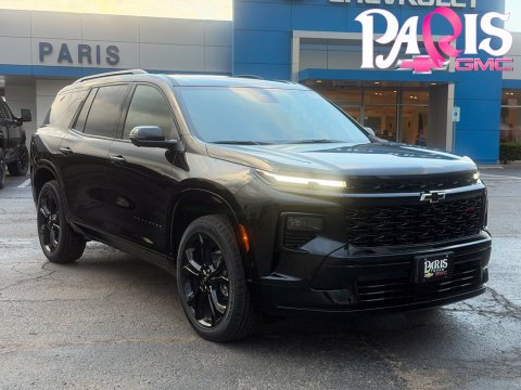 Mosaic Black Metallic 2027 Chevrolet Traverse RS FWD for sale in Paris, TX - Stock #270038