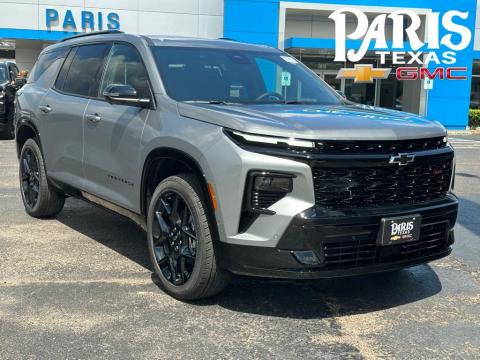 Sterling Gray Metallic 2026 Chevrolet Traverse RS FWD for sale in Paris, TX - Stock #260967
