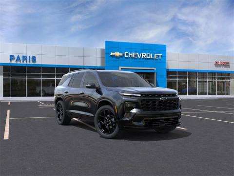  New 2026 Chevrolet Traverse RS Stock#260065 Mosaic Black 