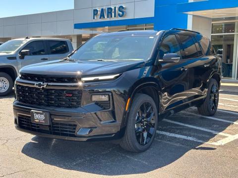 New Mosaic Black Metallic 2026 Chevrolet Traverse RS FWD - photo 3 - Stock #260819