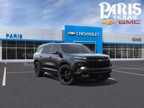 Mosaic Black Metallic 2026 Chevrolet Traverse RS FWD for sale in Paris, TX - Stock #260868