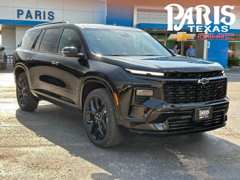 Mosaic Black Metallic 2026 Chevrolet Traverse RS FWD for sale in Paris, TX - Stock #260868