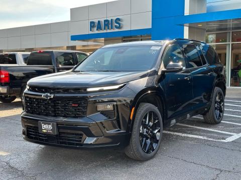 New Mosaic Black Metallic 2026 Chevrolet Traverse RS FWD - photo 3 - Stock #260868