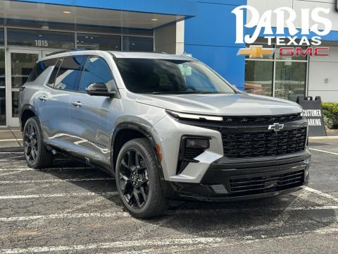  New 2025 Chevrolet Traverse RS Stock#250984 Sterling Gray 