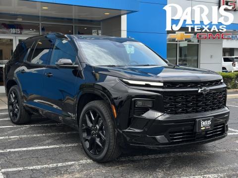  New 2025 Chevrolet Traverse RS Stock#250837 Mosaic Black 