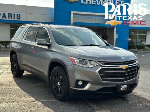 Steel Metallic 2021 Chevrolet Traverse LT AWD for sale in Paris, TX - Stock #260778A