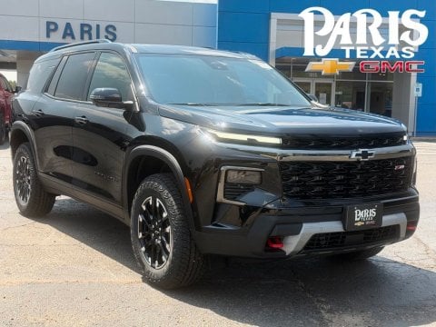 Mosaic Black Metallic 2026 Chevrolet Traverse Z71 AWD for sale in Paris, TX - Stock #261240